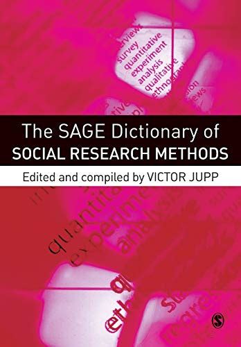 the sage dictionary of social research methods Doc