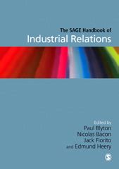 the sage handbook of industrial relations Ebook Reader