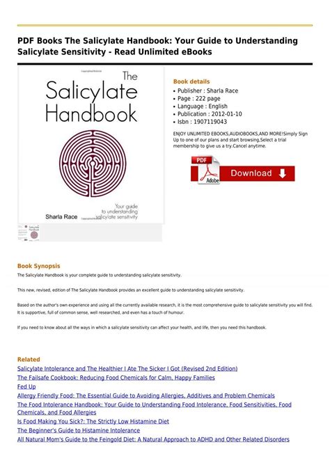 the salicylate handbook the salicylate handbook Doc