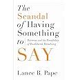 the scandal of having something to say ricoeur and the possibility of postliberal preaching PDF