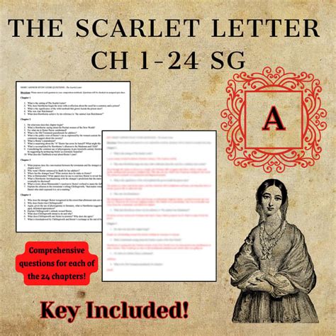 the scarlet letter study guide questions Kindle Editon