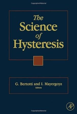 the science of hysteresis 3 volume set Doc