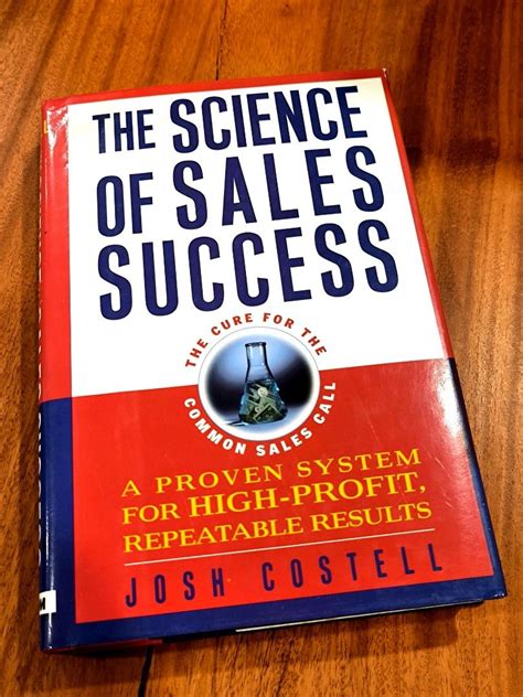 the science of sales success a proven system for high profit repeatable results Epub