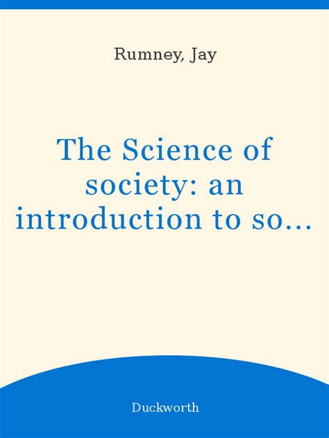 the science of society an introduction to sociology Epub