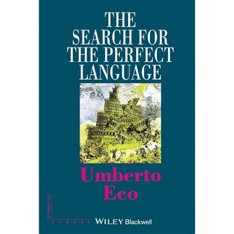 the search for the perfect language the making of europe Reader