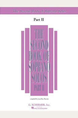the second book of soprano solos part ii book only Kindle Editon