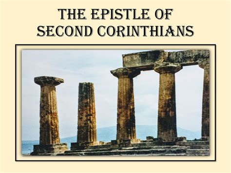 the second epistle to the corinthians the second epistle to the corinthians Epub