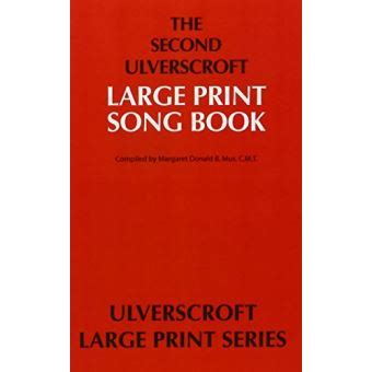 the second ulverscroft large print songbook music edition Doc