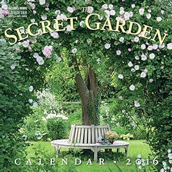 the secret garden wall calendar 2016 Kindle Editon