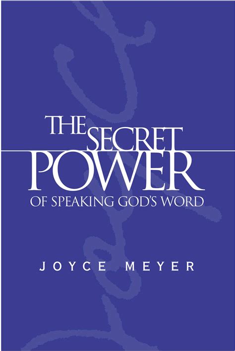 the secret power of speaking gods word PDF