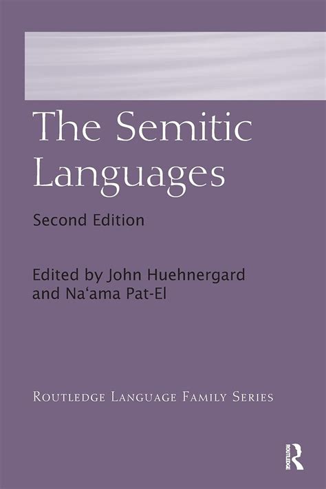 the semitic languages routledge language family series Kindle Editon