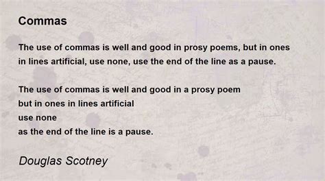 the sentence that ends with a comma poems PDF