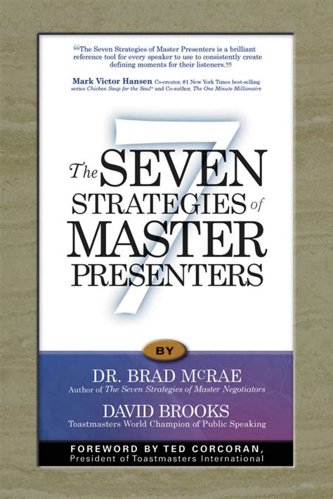 the seven strategies of master presenters Reader