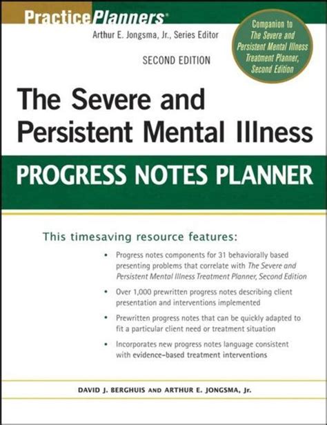 the severe and persistent mental illness progress notes planner Reader