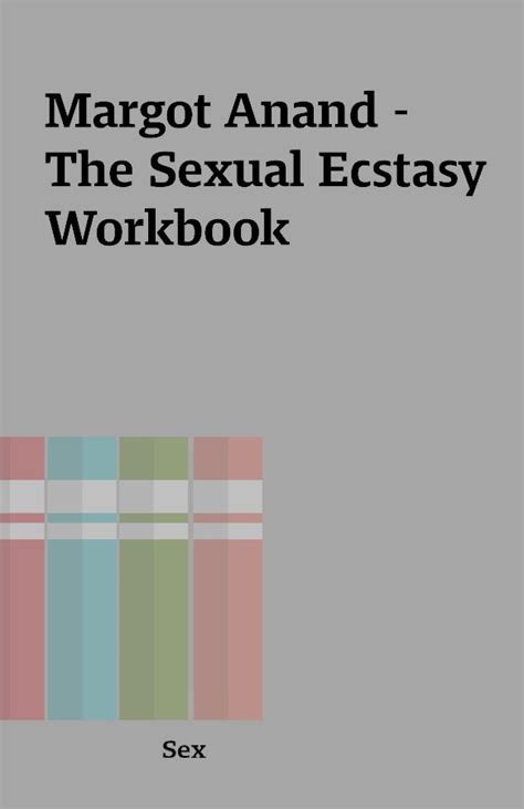 the sexual ecstasy workbook PDF