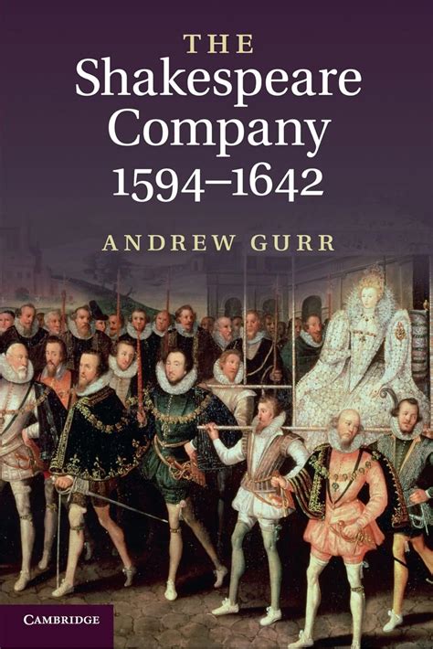 the shakespeare company 1594 1642 Epub