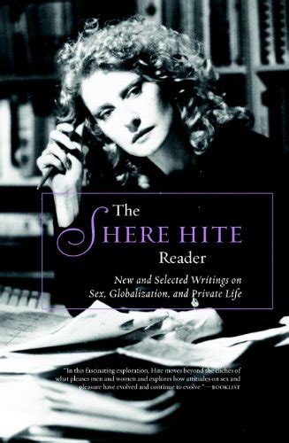 the shere hite reader new and selected writings on sex globalism and private life Kindle Editon