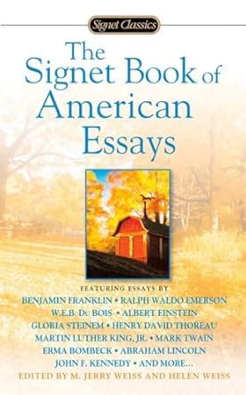 the signet book of american essays signet classics Kindle Editon