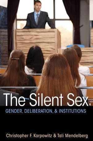 the silent sex gender deliberation and institutions Doc