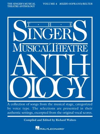 the singers musical theatre anthology mezzo soprano or belter vol 4 PDF