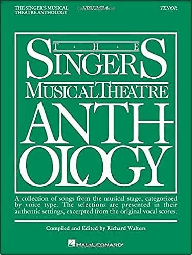 the singers musical theatre anthology vol 4 tenor Epub