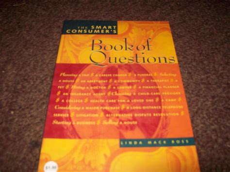 the smart consumers book of questions Reader