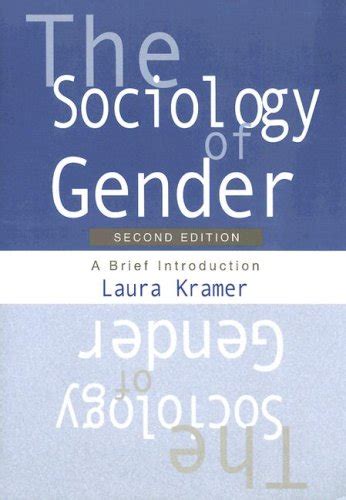 the sociology of gender a brief introduction Epub