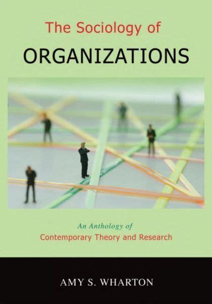 the sociology of organizations an anthology of contemporary theory and research paperback Reader