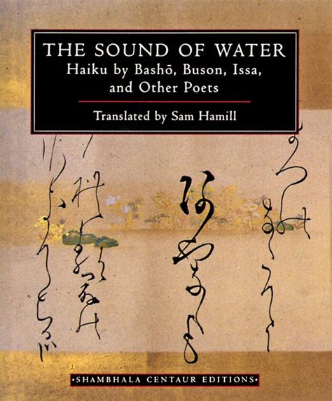 the sound of water haiku by basho buson issa and other poets Kindle Editon