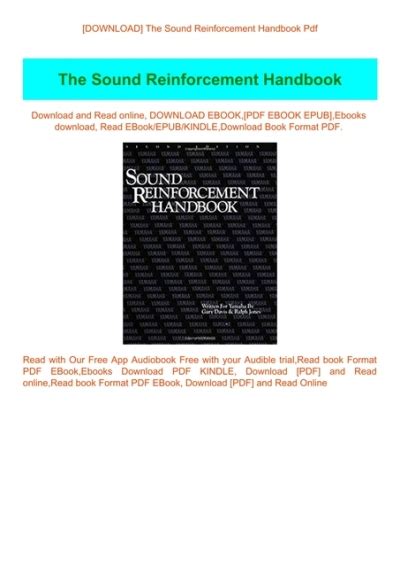 the sound reinforcement handbook the sound reinforcement handbook PDF