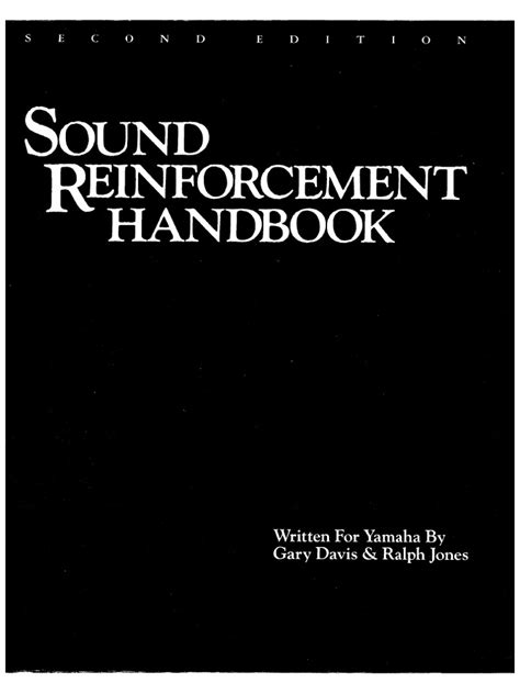 the sound reinforcement handbook the sound reinforcement handbook PDF