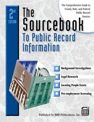 the sourcebook to public record information 9th ed PDF