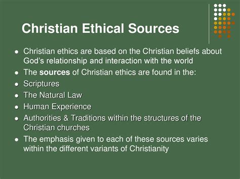 the sources of christian ethics the sources of christian ethics Doc