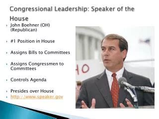 the speaker of the house a study of leadership PDF