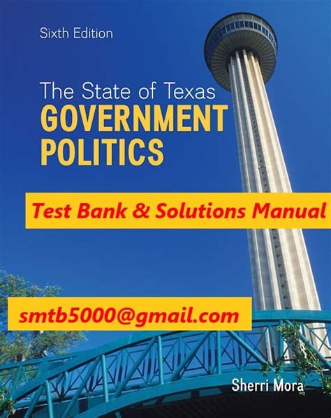 the state of texas government politics and policy PDF