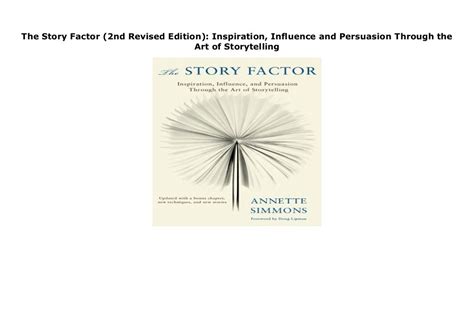 the story factor 2nd revised edition Reader