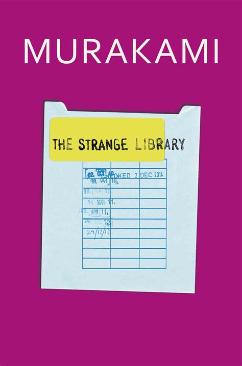 the strange library haruki murakami Reader