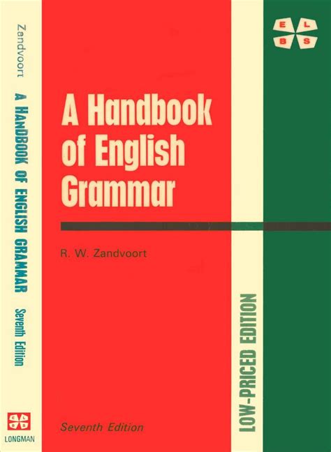 the structure of english a handbook of english grammar Epub