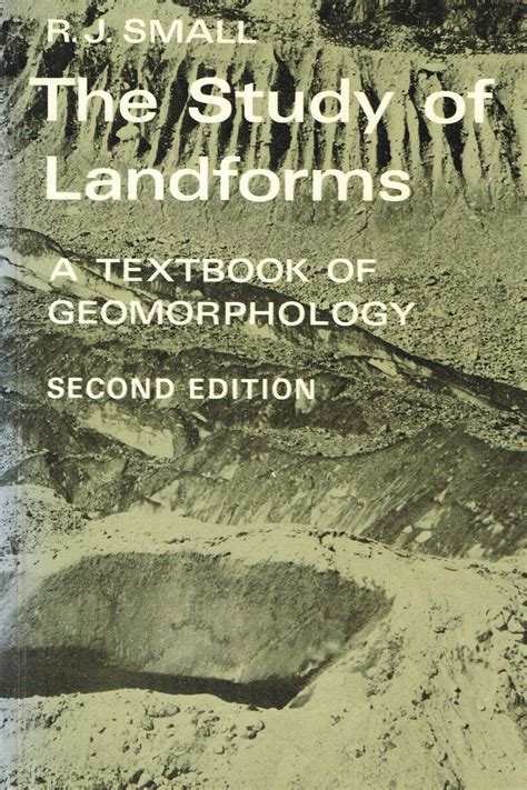 the study of landforms a textbook of geomorphology Epub