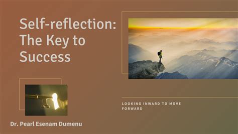the success of self reflection Kindle Editon