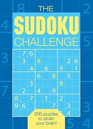 the sudoku challenge 200 puzzles to strain your brain Epub