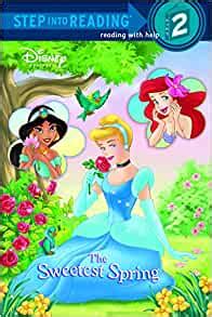 the sweetest spring disney princess step into reading Reader