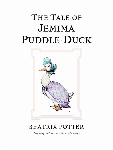 the tale of jemima puddle duck childrens picture book Kindle Editon