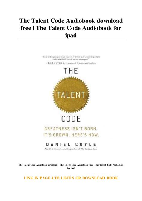 the talent code audiobook Kindle Editon