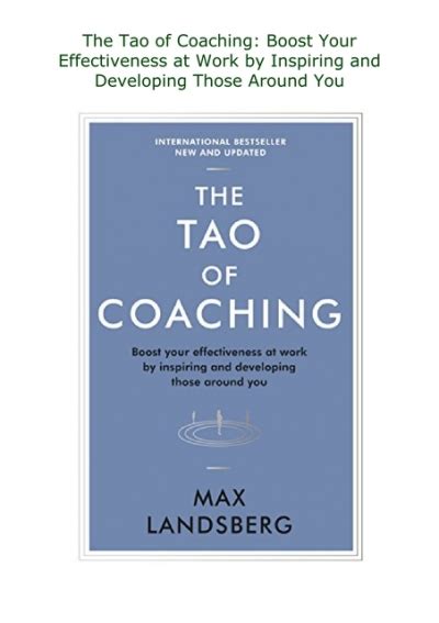 the tao of coaching pdf PDF