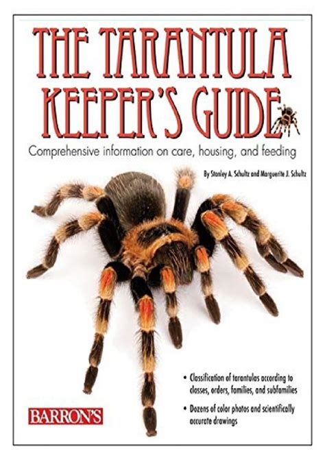 the tarantula keepers guide comprehensive information on care Kindle Editon