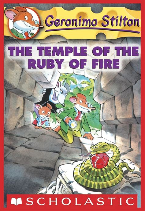 the temple of the ruby of fire geronimo stilton no 14 Kindle Editon