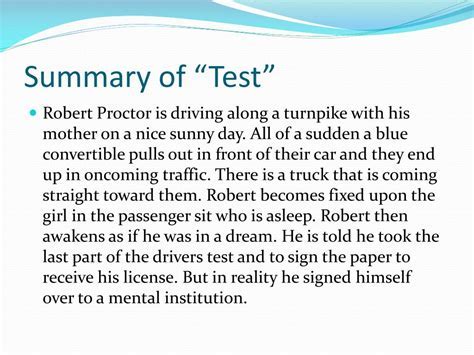 the test theodore thomas robert look like
