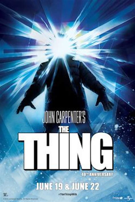 The Thing 40th Anniversary Film Showtimes