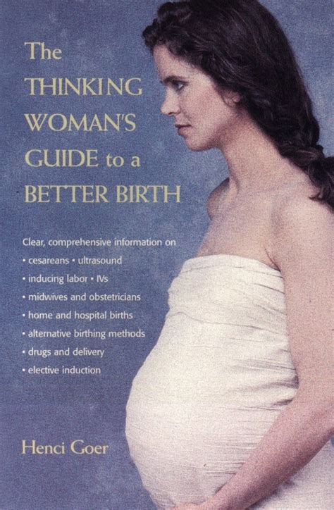 the thinking womans guide to a better birth PDF